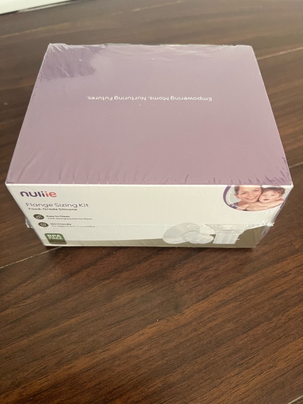 Nuliie Flange Sizing Kit 10pcs - Food Grade Silicone Breast Pump/
